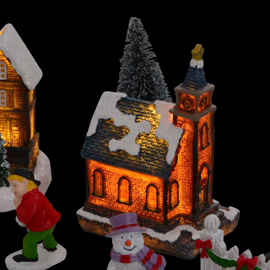 Décor de Table de Noël Multicolore Résine - XIOS