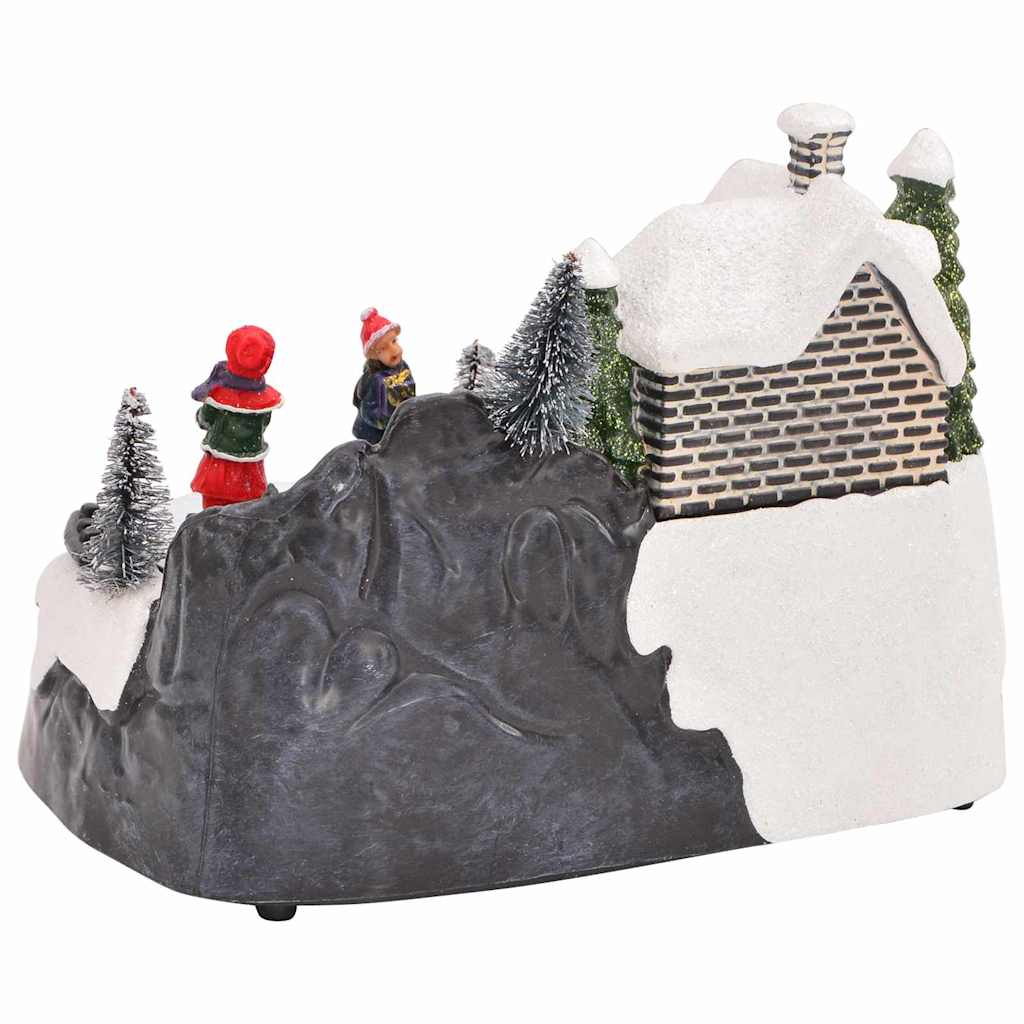 Décor de table de Noël Multicolore 16 x 11,5 x 13 cm Plastique - XIOS