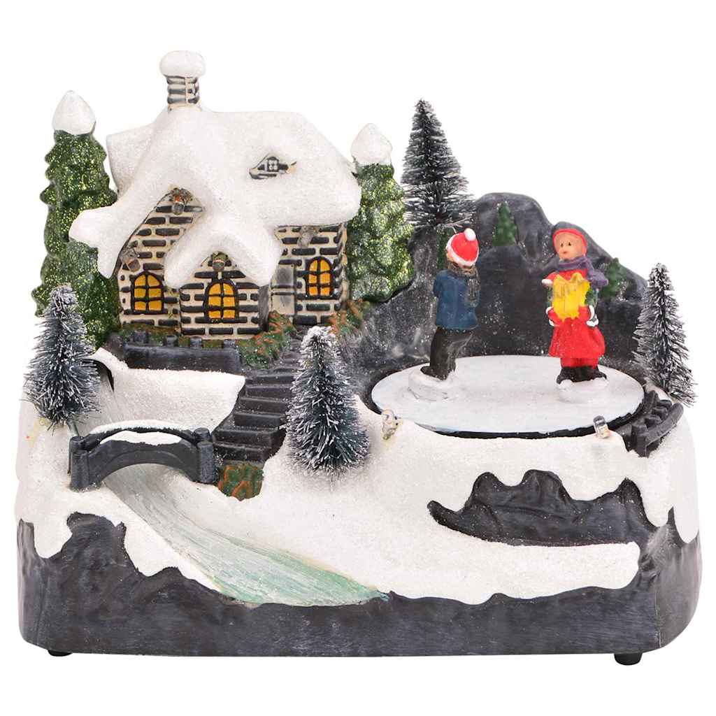 Décor de table de Noël Multicolore 16 x 11,5 x 13 cm Plastique - XIOS