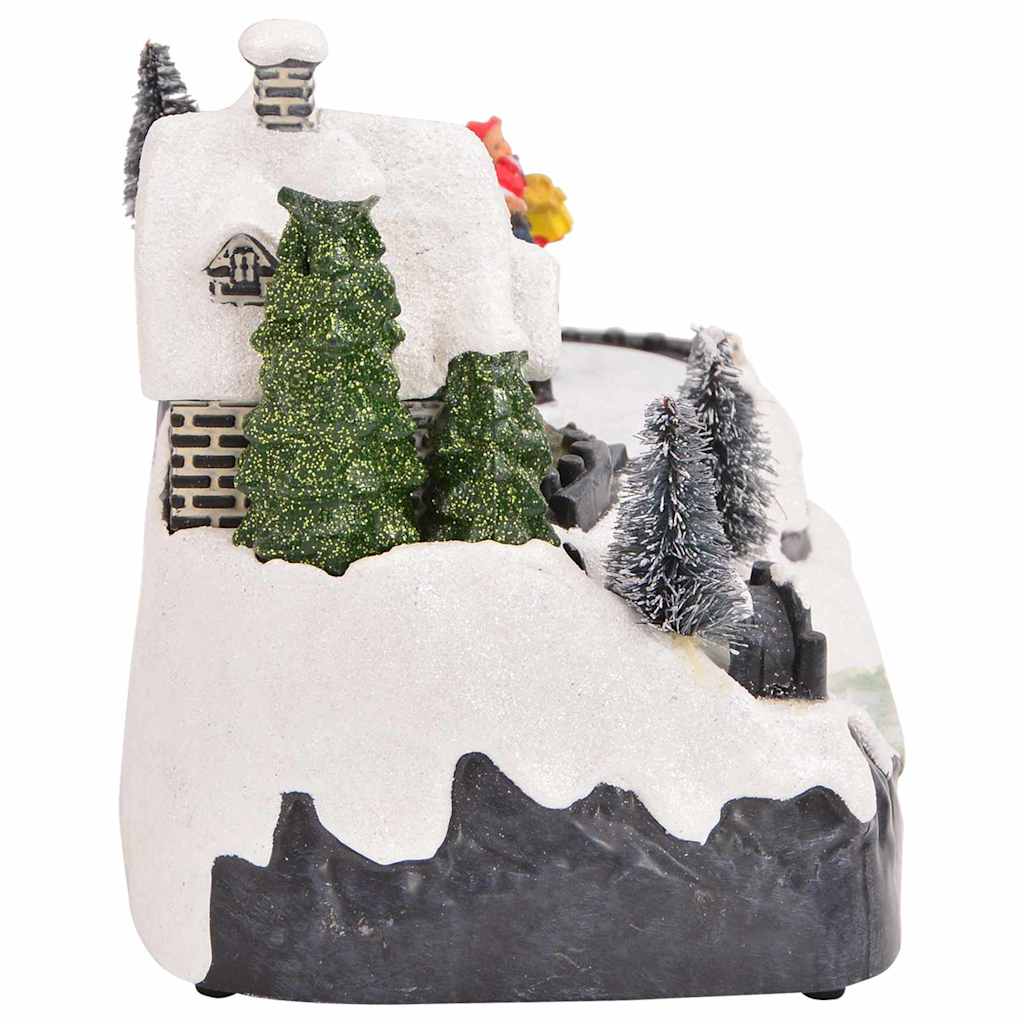 Décor de table de Noël Multicolore 16 x 11,5 x 13 cm Plastique - XIOS