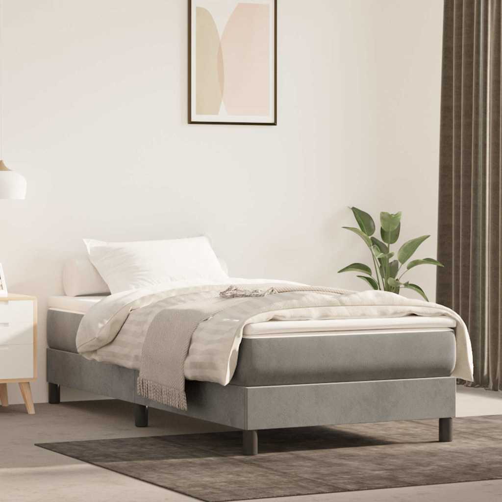 Matelas à ressorts ensachés pour enfants 80x160 cm velours - XIOS