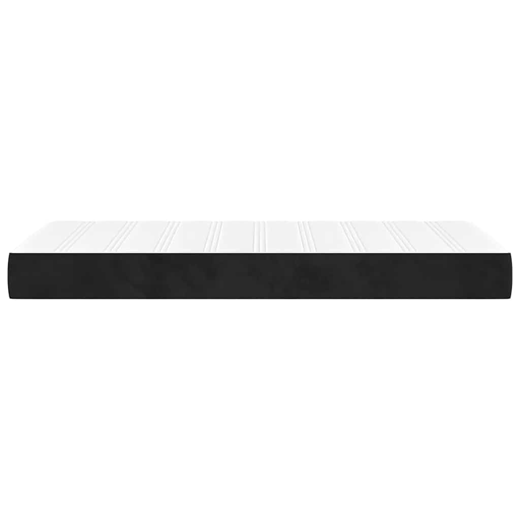 Matelas à ressorts ensachés pour enfants noir 80x160 cm velours - XIOS
