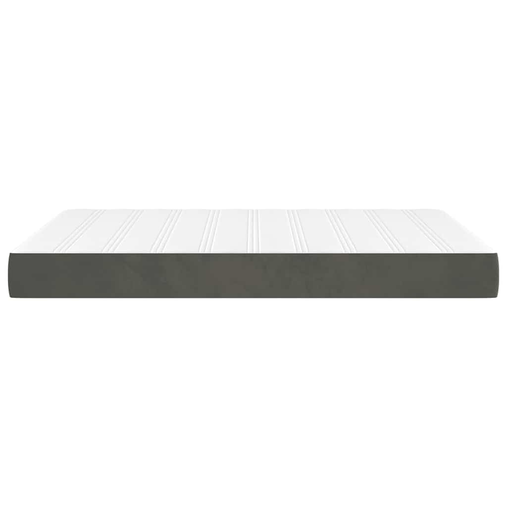 Matelas de lit à ressorts ensachés 120x210x20 cm velours - XIOS