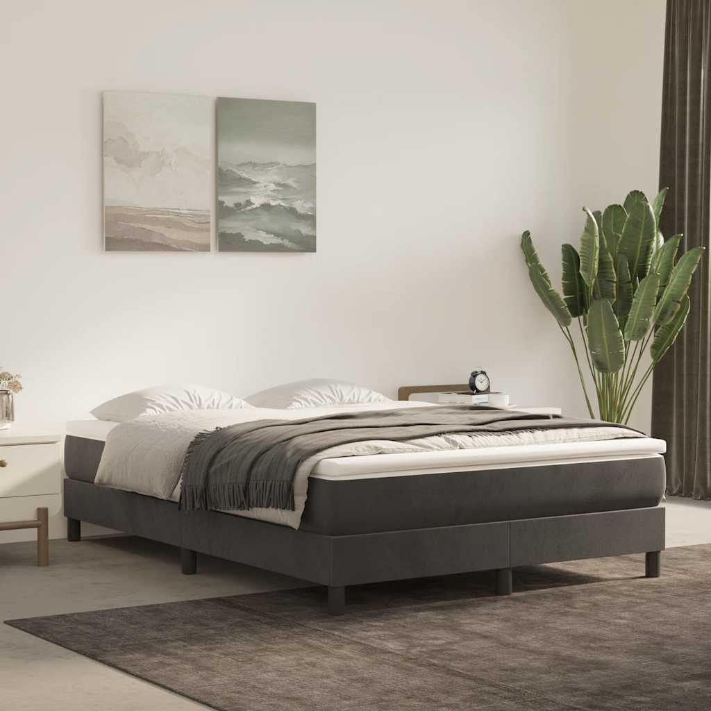 Matelas de lit à ressorts ensachés 120x210x20 cm velours - XIOS