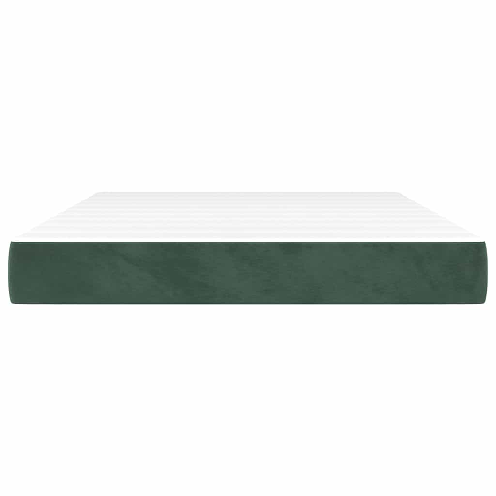 Matelas de lit à ressorts ensachés 140x210x20 cm velours - XIOS