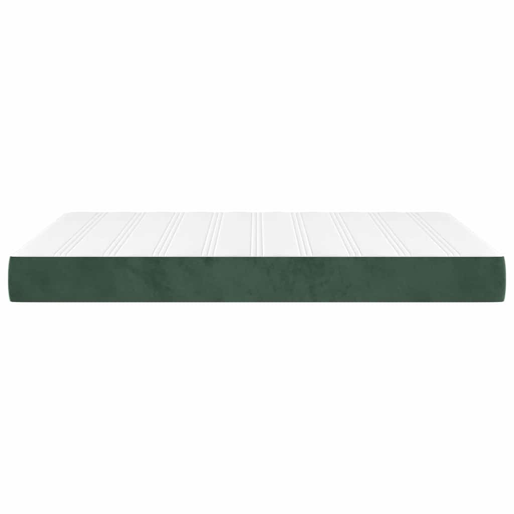 Matelas de lit à ressorts ensachés 140x210x20 cm velours - XIOS