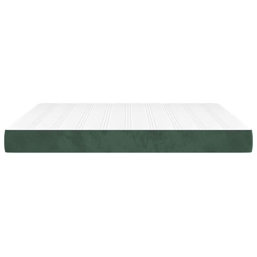 Matelas de lit à ressorts ensachés 160x210x20 cm velours - XIOS