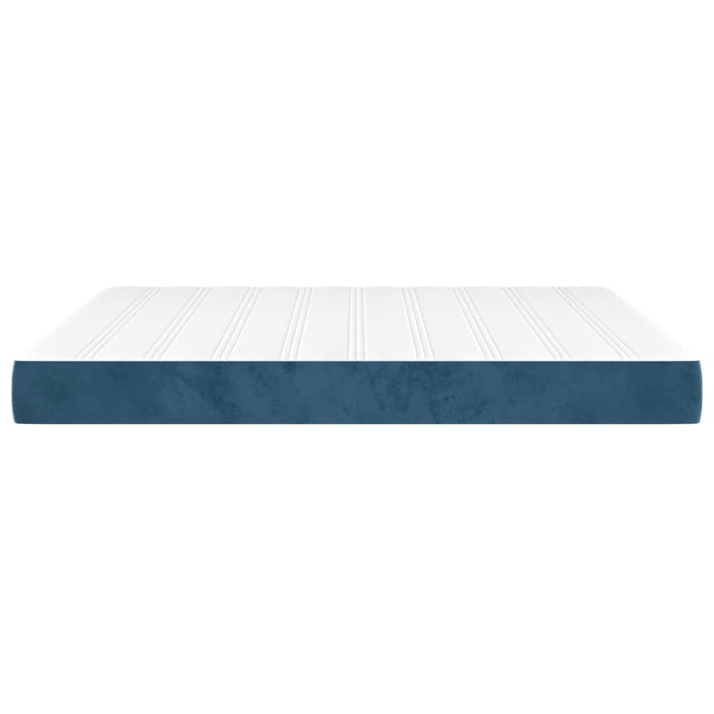 Matelas de lit à ressorts ensachés 160x210x20 cm velours - XIOS