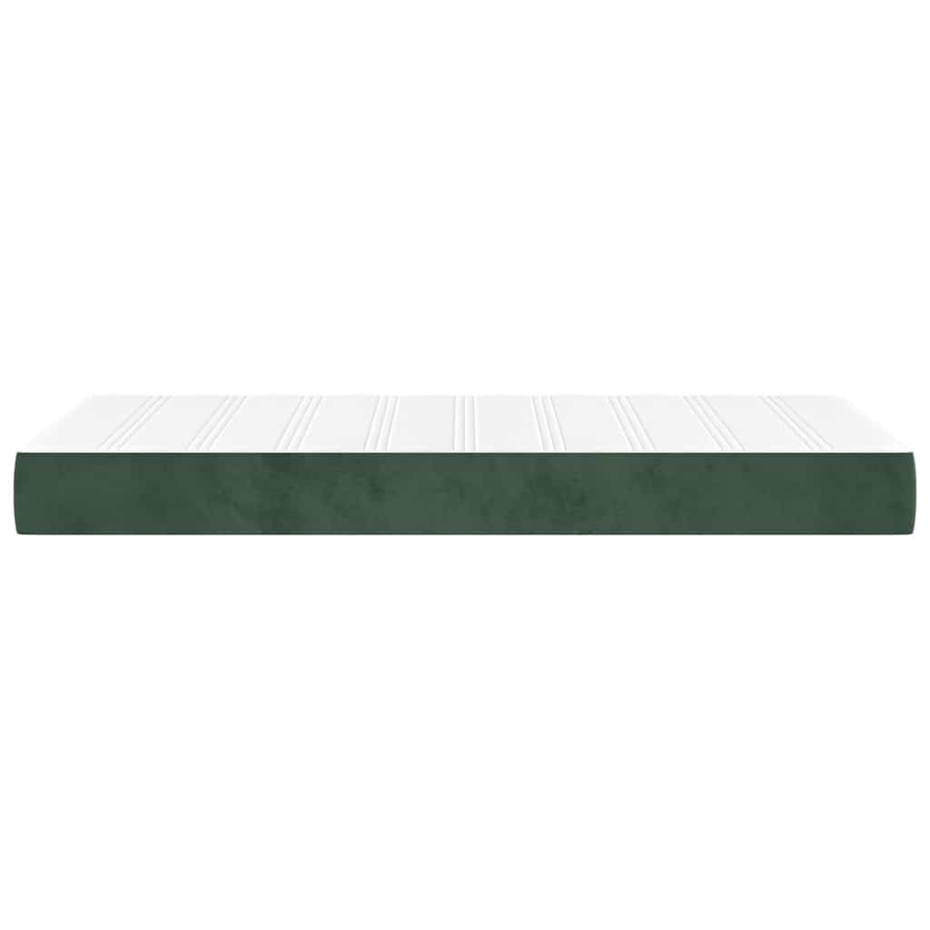 Matelas de lit à ressorts ensachés 90x220x20 cm velours - XIOS