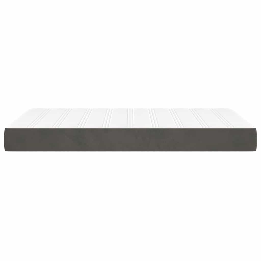 Matelas de lit à ressorts ensachés 120x220x20 cm velours - XIOS