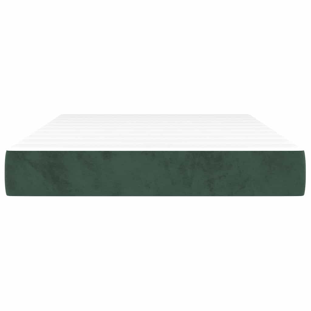 Matelas de lit à ressorts ensachés 120x220x20 cm velours - XIOS
