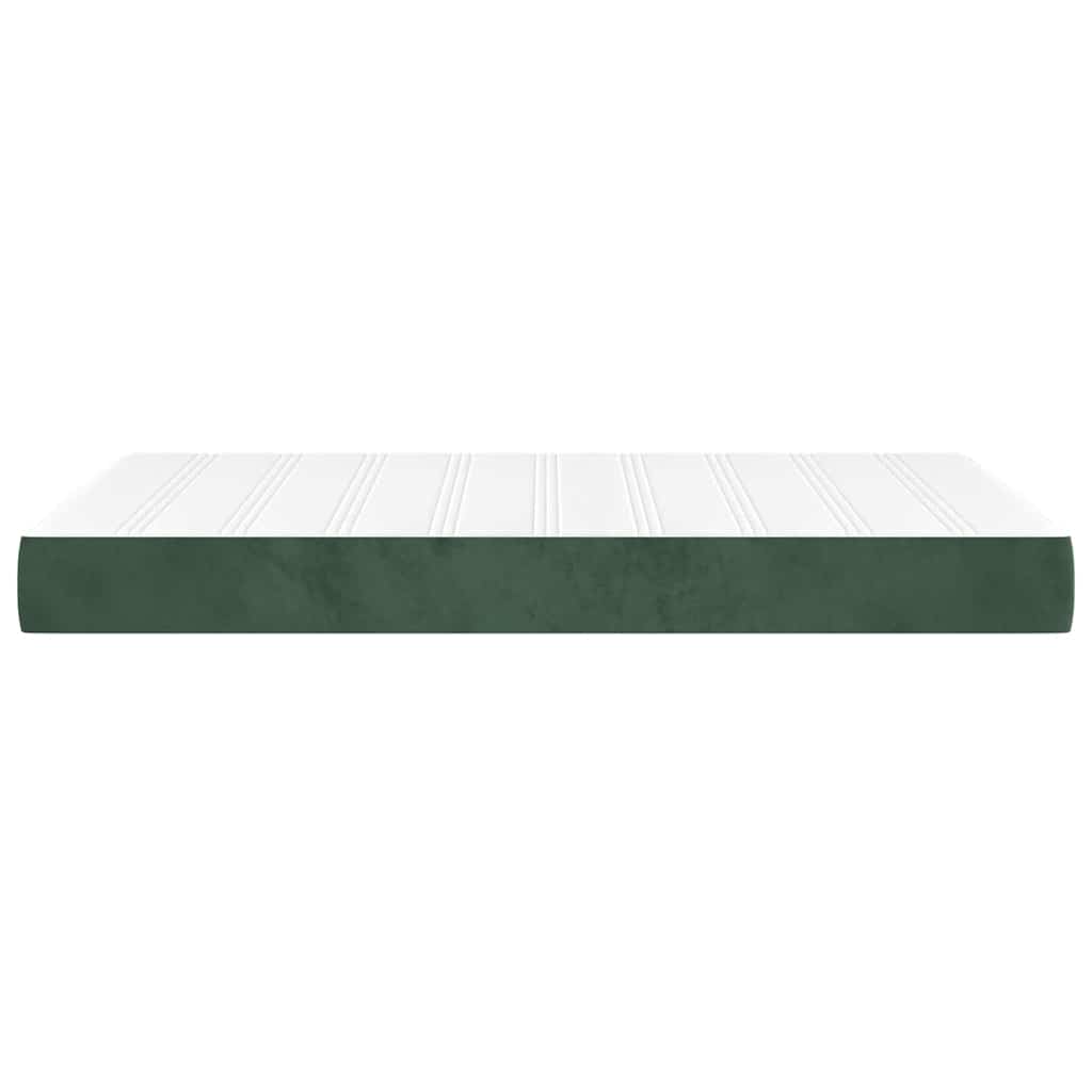 Matelas de lit à ressorts ensachés 120x220x20 cm velours - XIOS