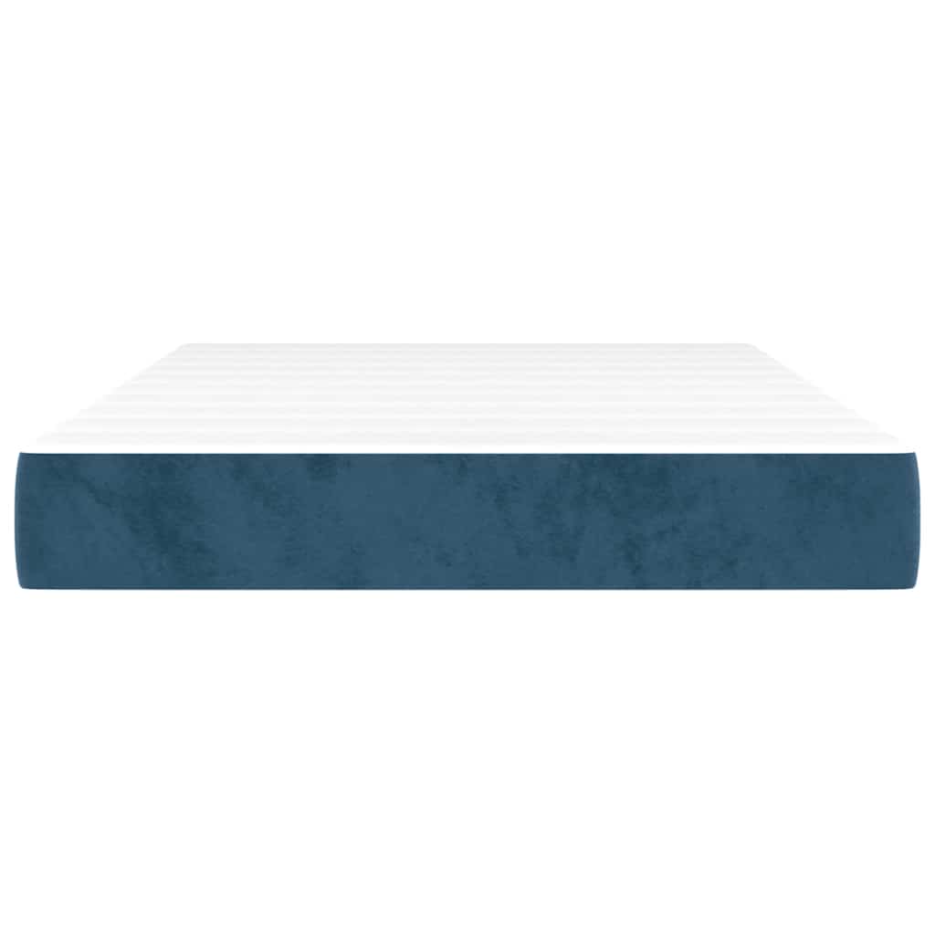Matelas de lit à ressorts ensachés 120x220x20 cm velours - XIOS