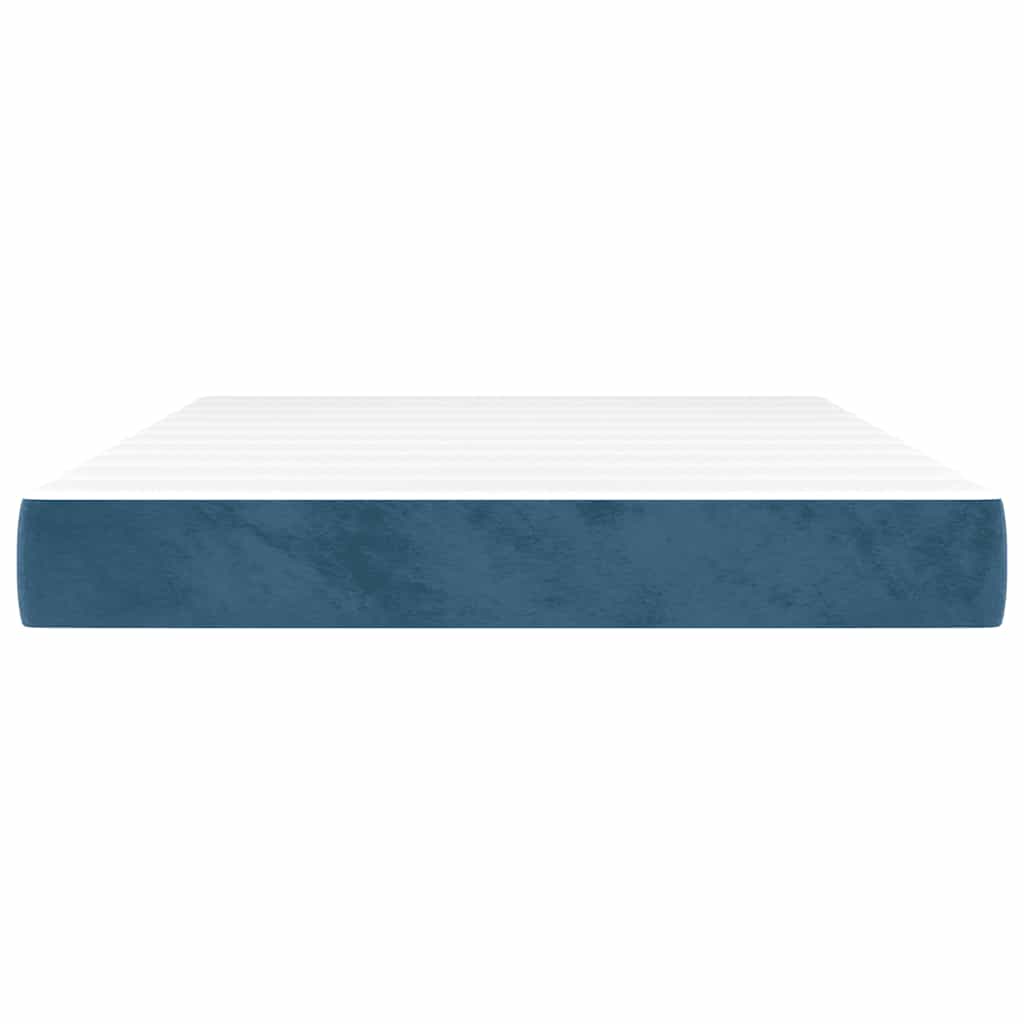Matelas de lit à ressorts ensachés 140x220x20 cm velours - XIOS