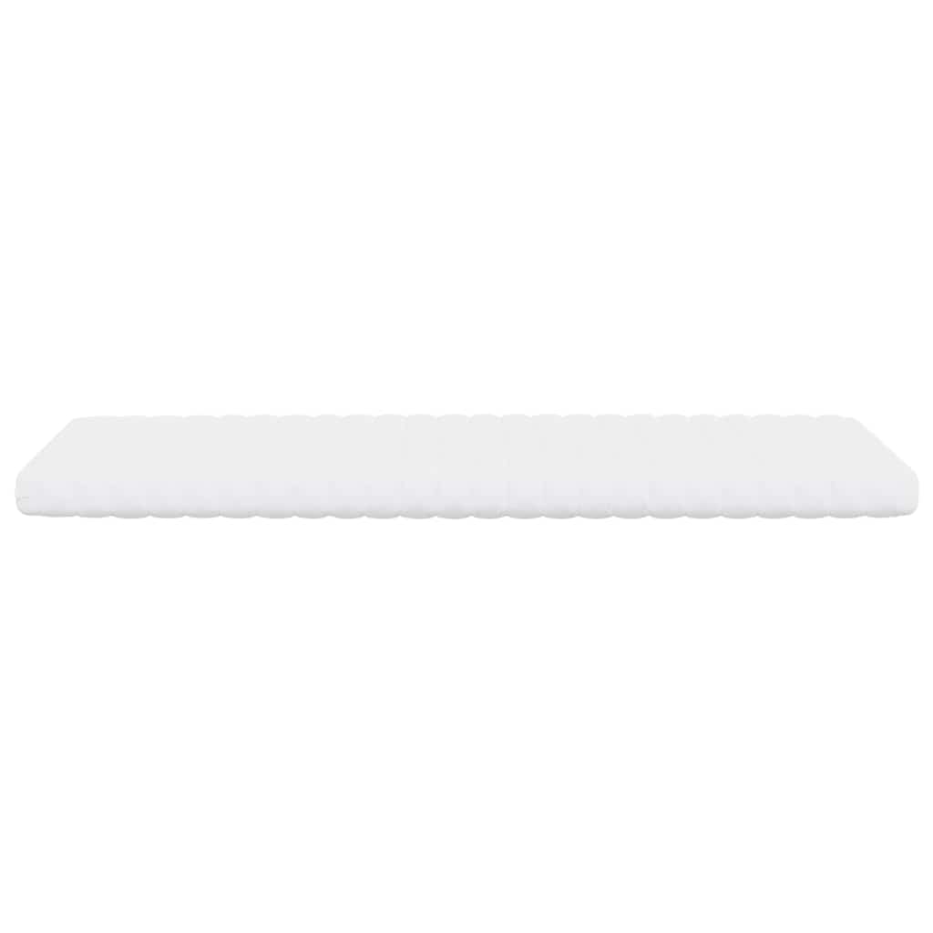 Matelas en mousse blanc 80x210 cm 7 zones dureté 20 ILD - XIOS