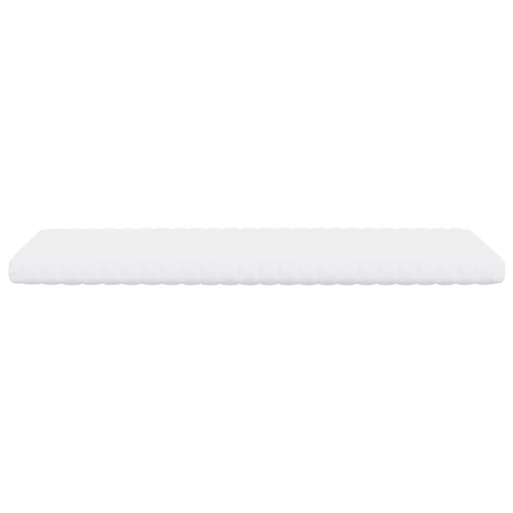 Matelas en mousse blanc 90x210 cm 7 zones dureté 20 ILD - XIOS