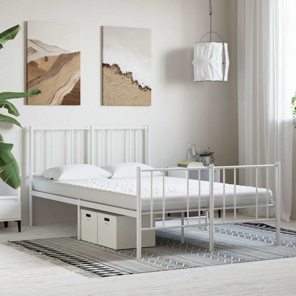 Matelas en mousse blanc 120x210 cm 7 zones dureté 20 ILD - XIOS