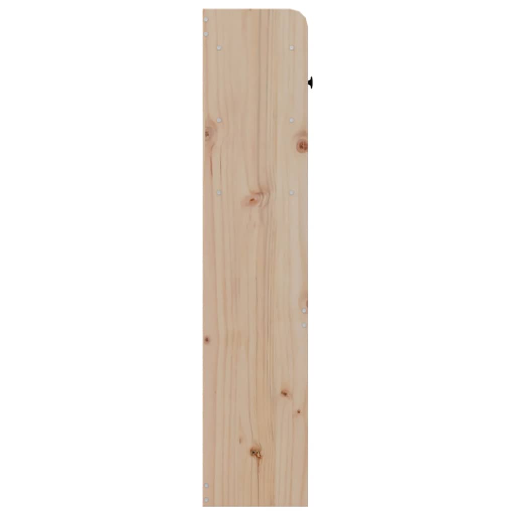 Tête de lit avec rangement 180 cm bois massif de pin - XIOS