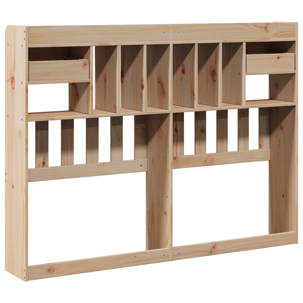 Tête de lit avec rangement 150 cm bois massif de pin - XIOS