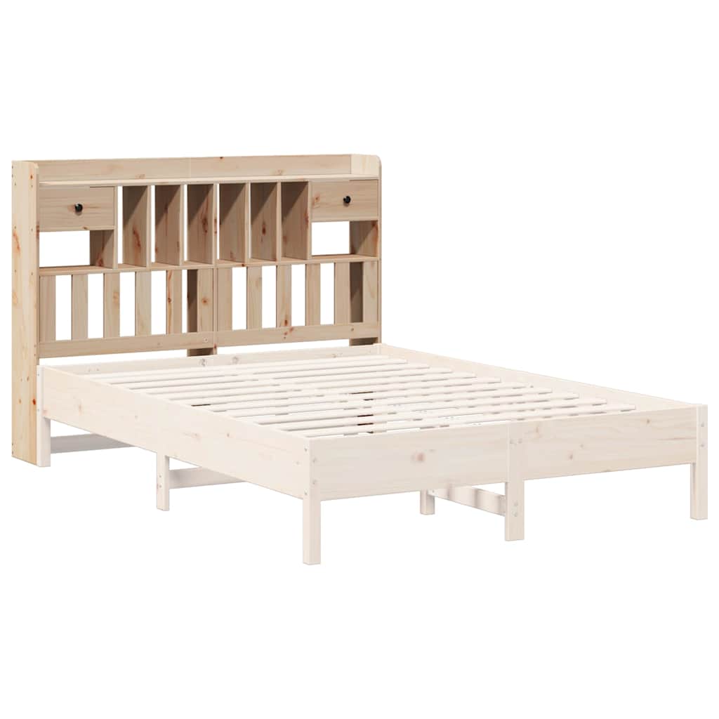 Tête de lit avec rangement 140 cm bois massif de pin - XIOS