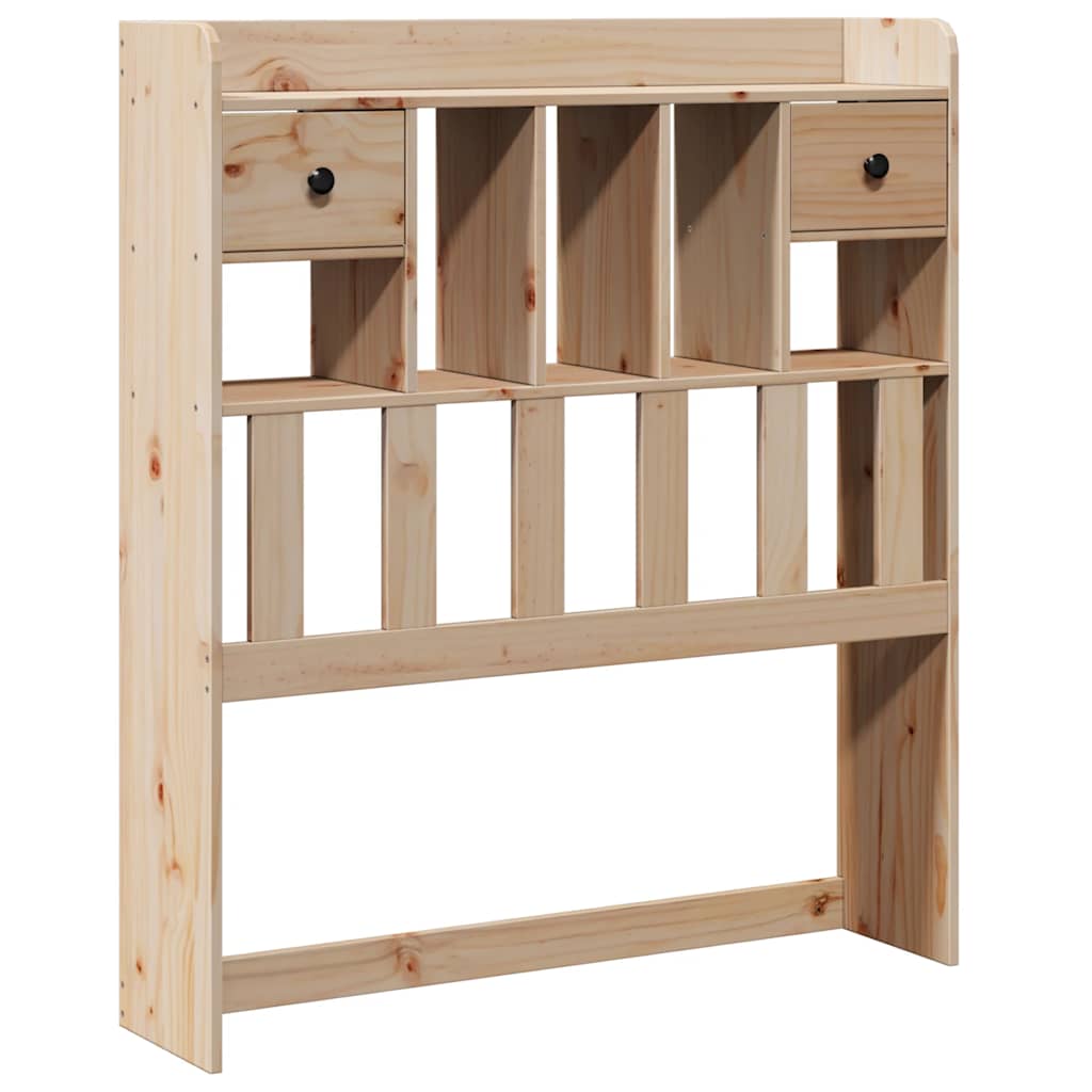 Tête de lit avec rangement 100 cm bois massif de pin - XIOS