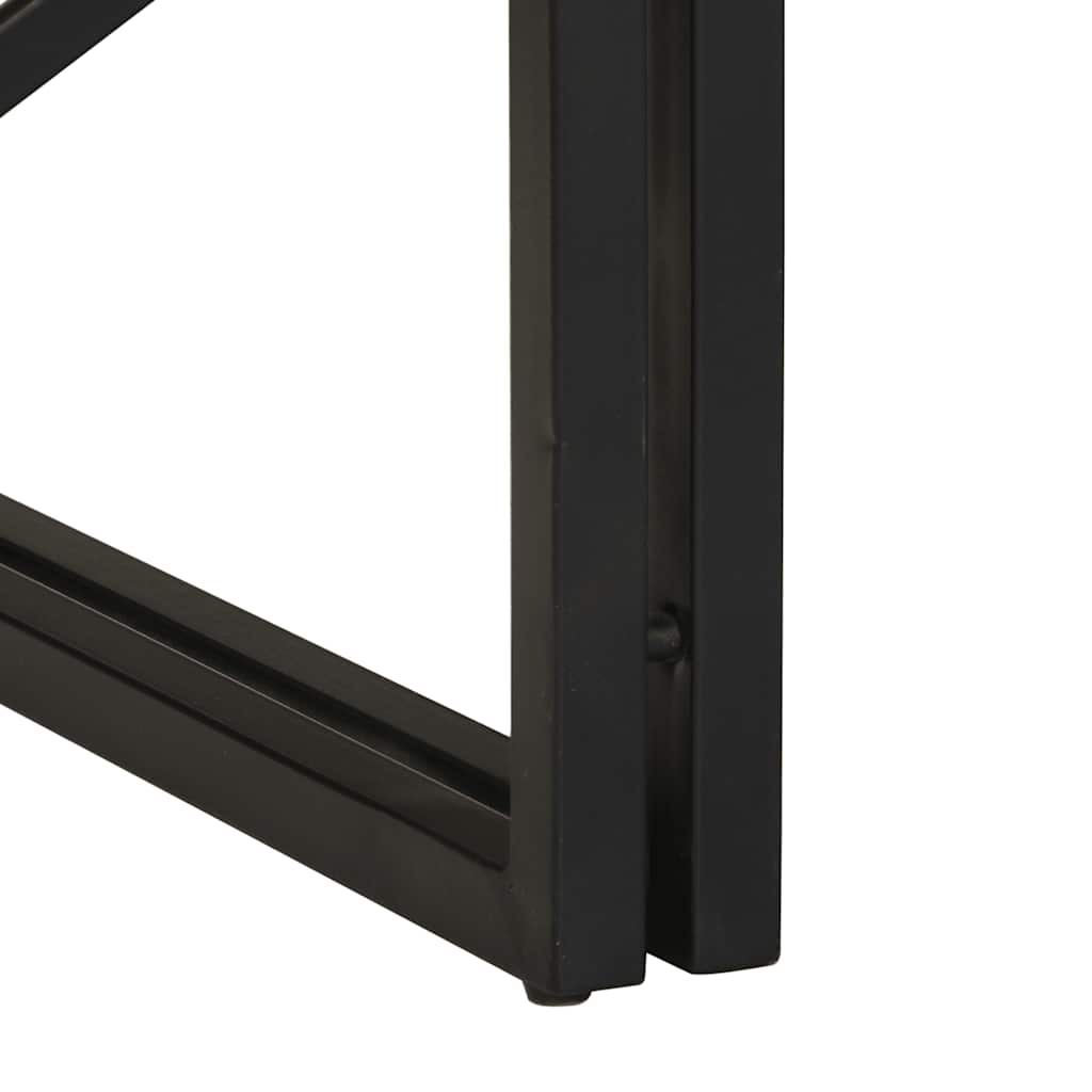 Table basse 100x100x35 cm bois massif acacia - XIOS