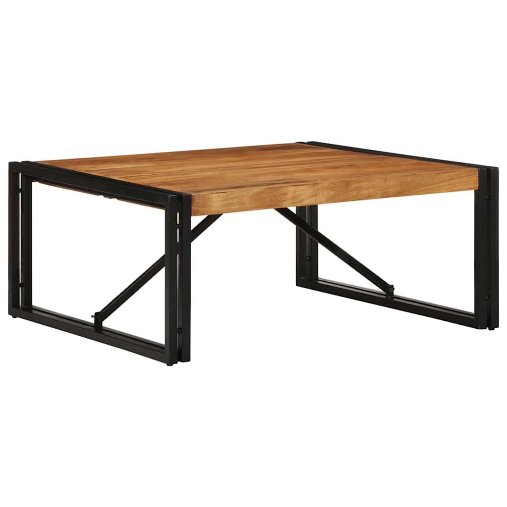 Table basse 80x80x35 cm bois massif acacia - XIOS