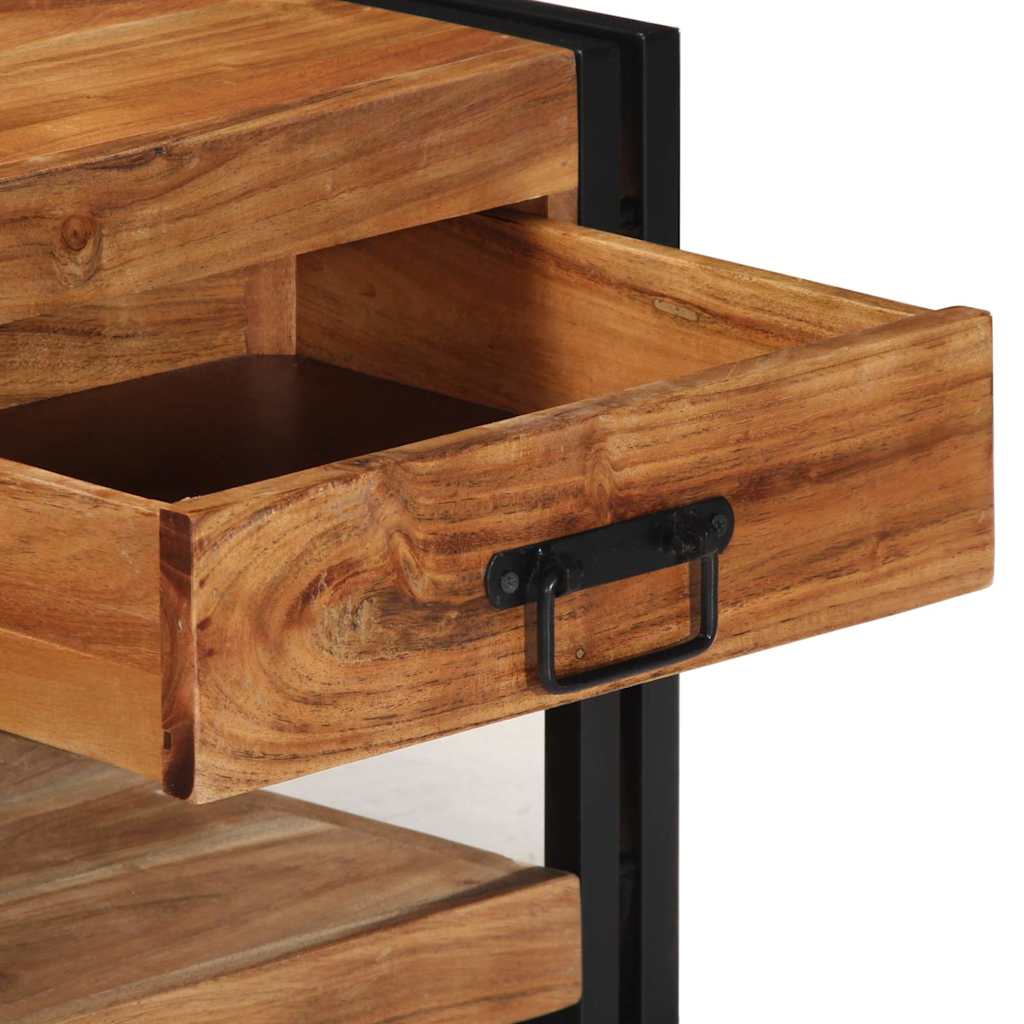 Table basse 90x50x38 cm bois massif acacia - XIOS