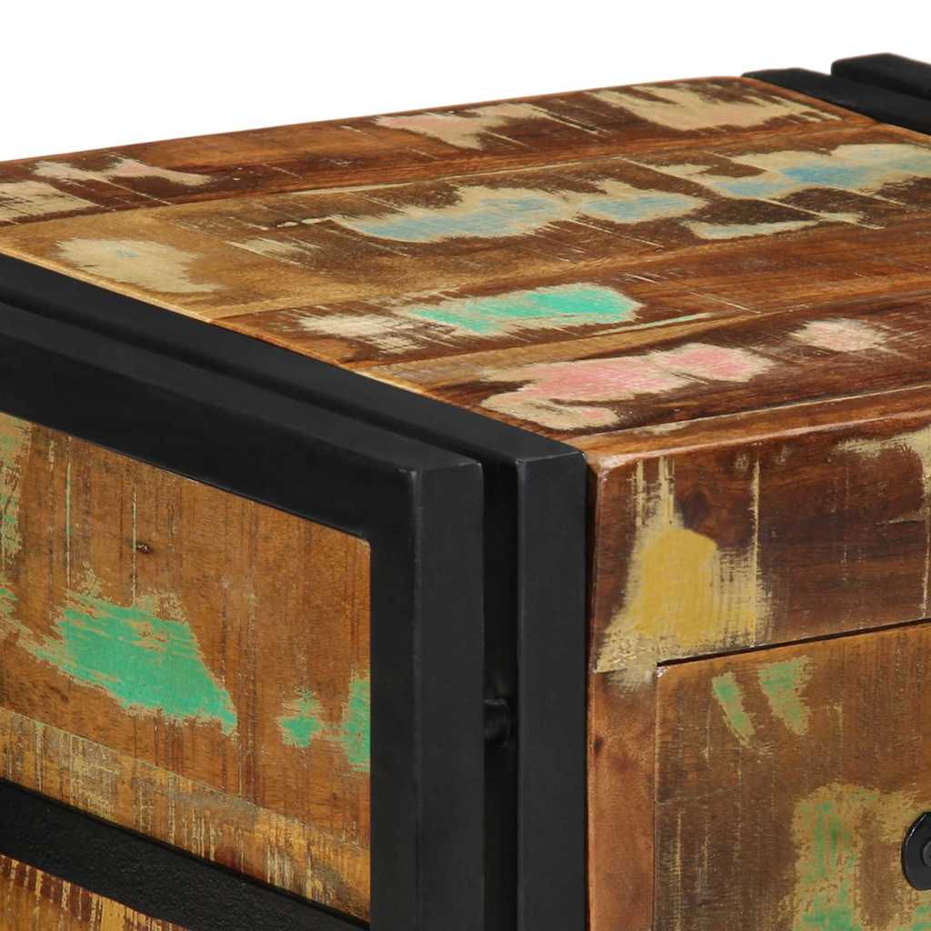 Cabinet de chevet avec tiroir 2 pcs Multicolore 40 x 35 x 50 cm - XIOS