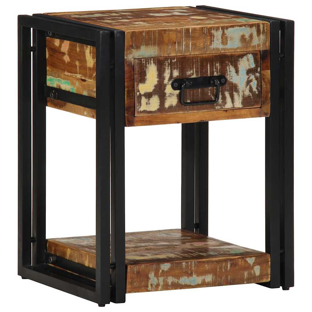 Cabinet de chevet avec tiroir 2 pcs Multicolore 40 x 35 x 50 cm - XIOS
