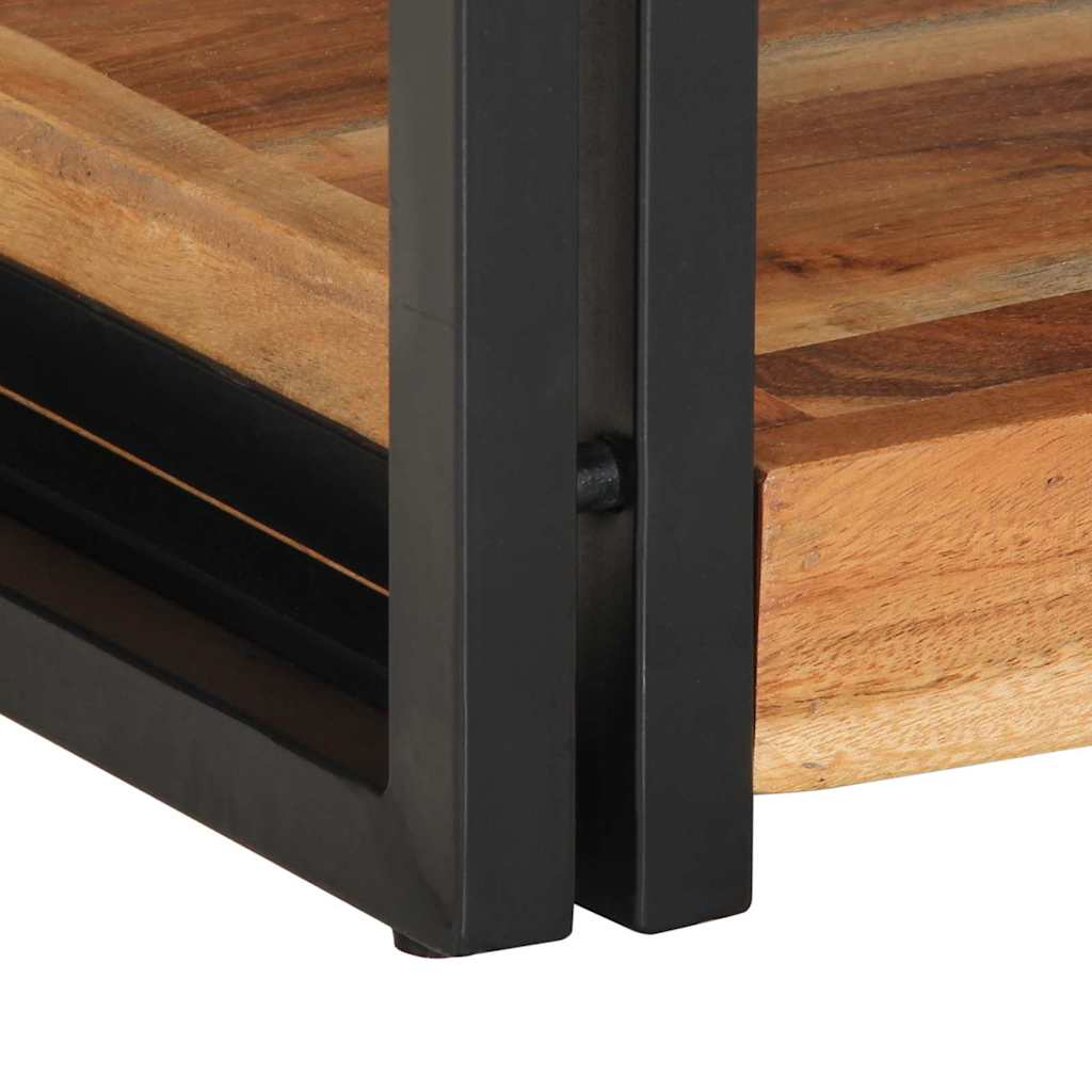 Cabinet de chevet Marron 40 x 35 x 50 cm Bois d'acacia massif - XIOS