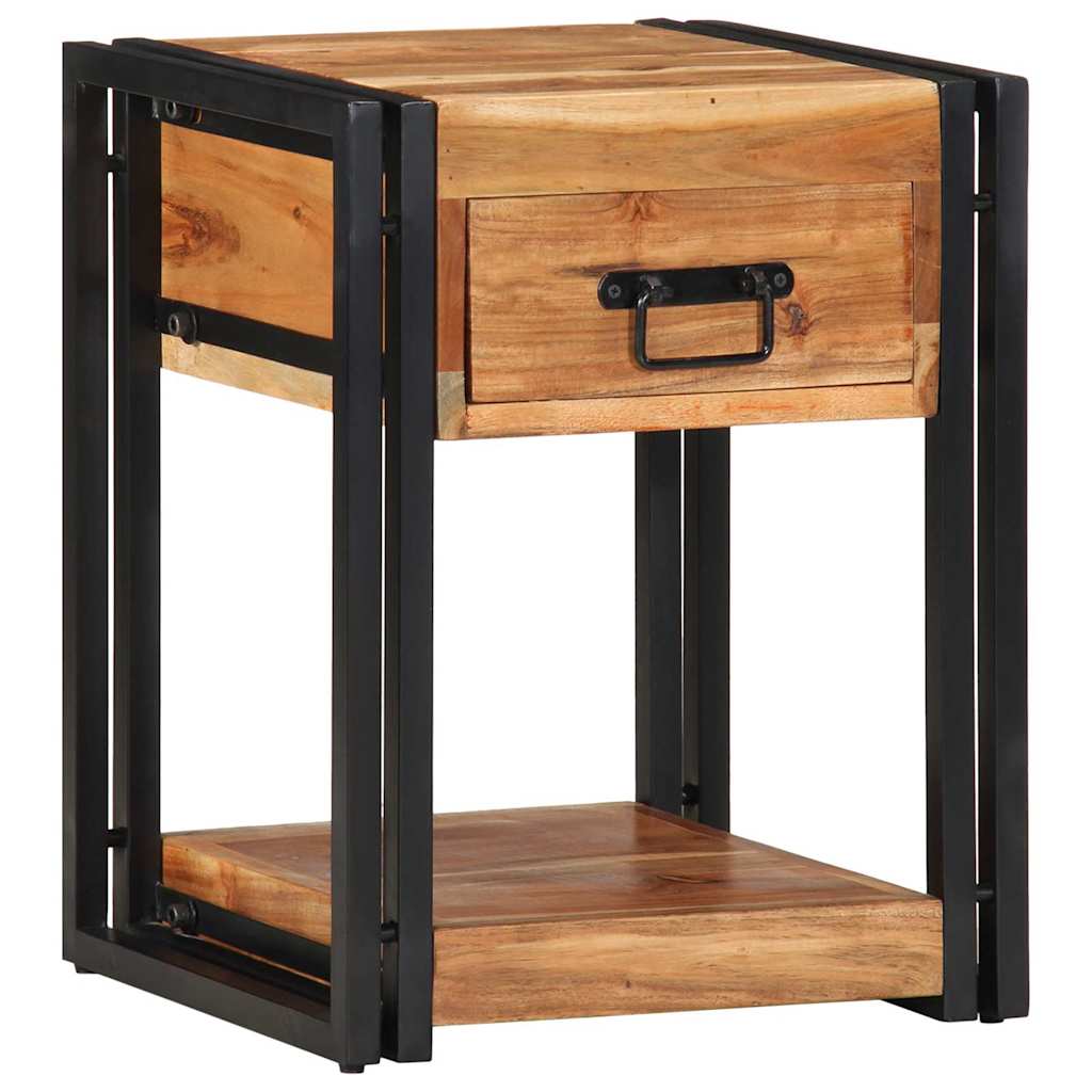 Cabinet de chevet avec tiroir 2 pcs Marron 40 x 35 x 50 cm - XIOS