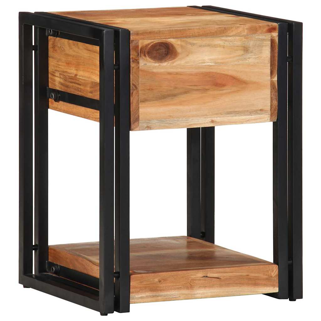 Cabinet de chevet avec tiroir 2 pcs Marron 40 x 35 x 50 cm - XIOS