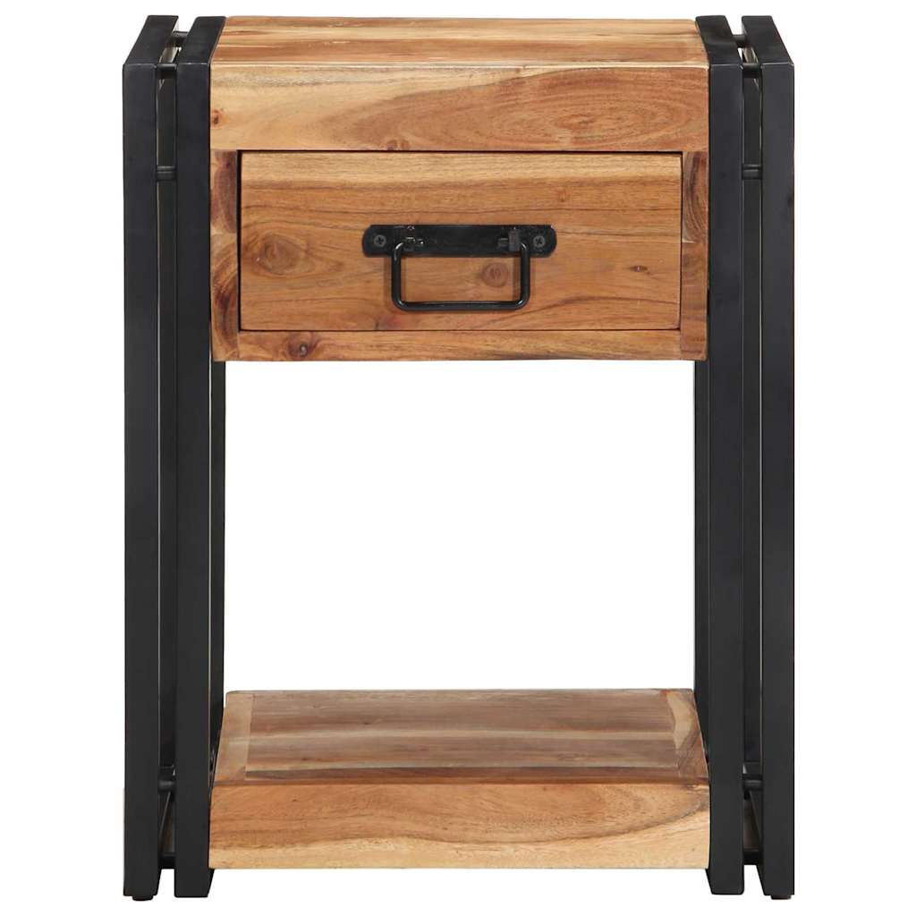 Cabinet de chevet avec tiroir 2 pcs Marron 40 x 35 x 50 cm - XIOS