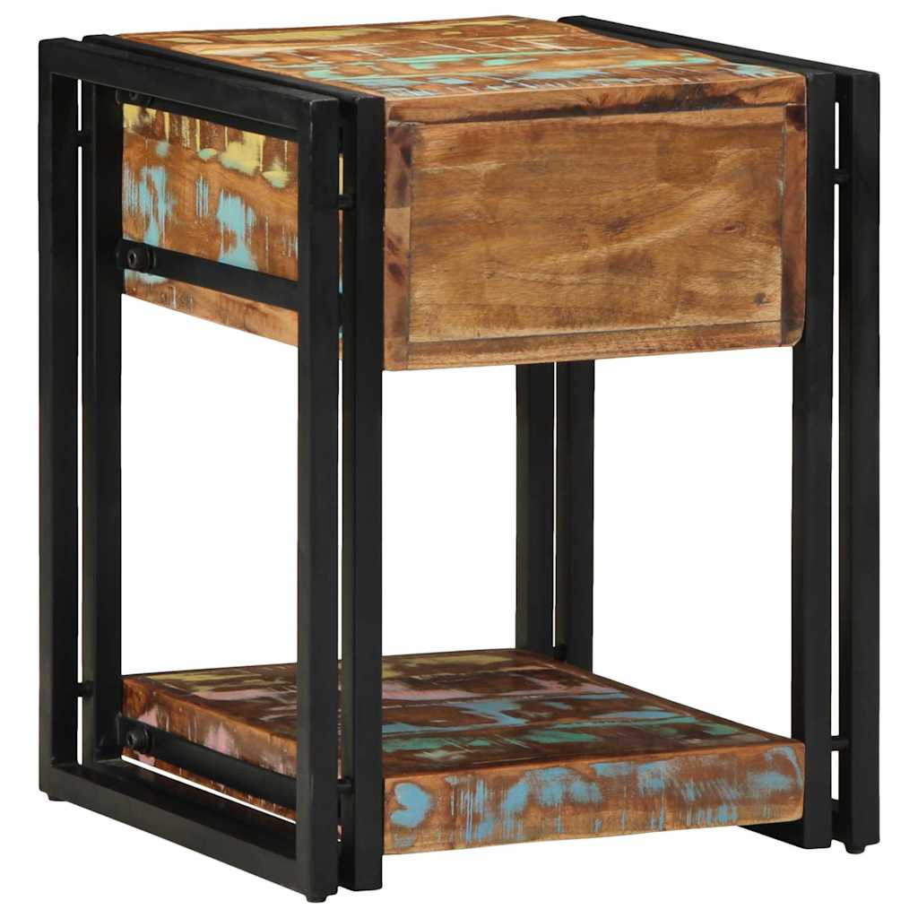 Cabinet de chevet avec tiroir 2 pcs Multicolore 40 x 40 x 50 cm - XIOS