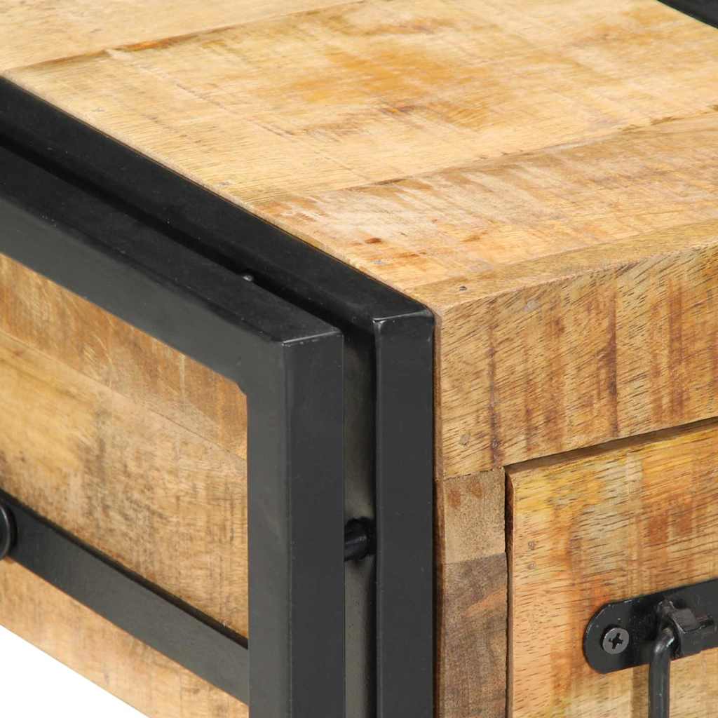 Cabinet de chevet avec tiroir 2 pcs Marron 30 x 30 x 40 cm - XIOS