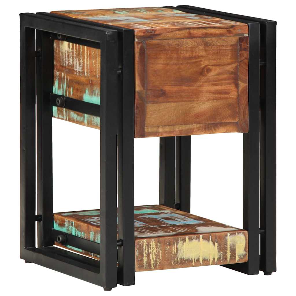 Cabinet de chevet avec tiroir Multicolore 30 x 30 x 40 cm - XIOS