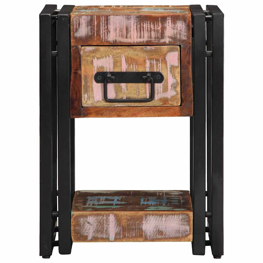 Cabinet de chevet avec tiroir Multicolore 30 x 30 x 40 cm - XIOS