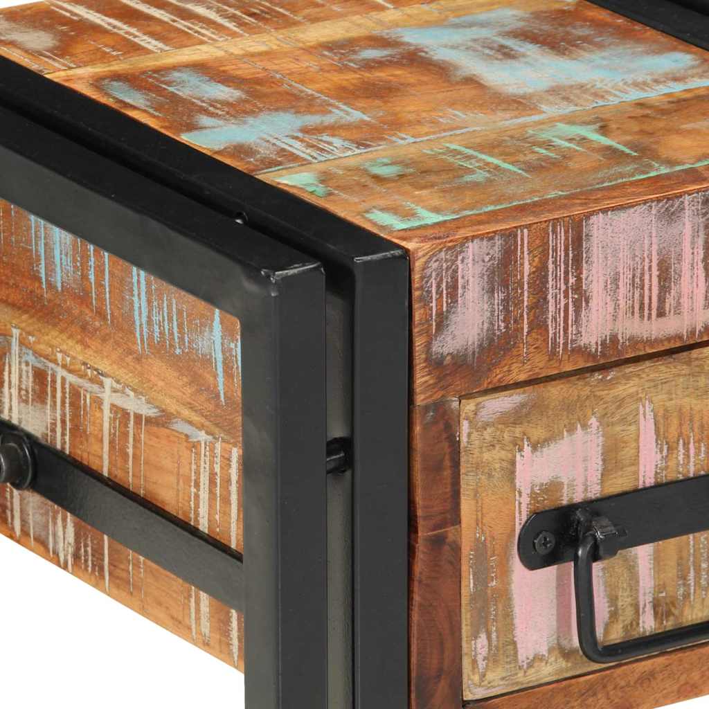 Cabinet de chevet avec tiroir 2 pcs Multicolore 30 x 30 x 40 cm - XIOS