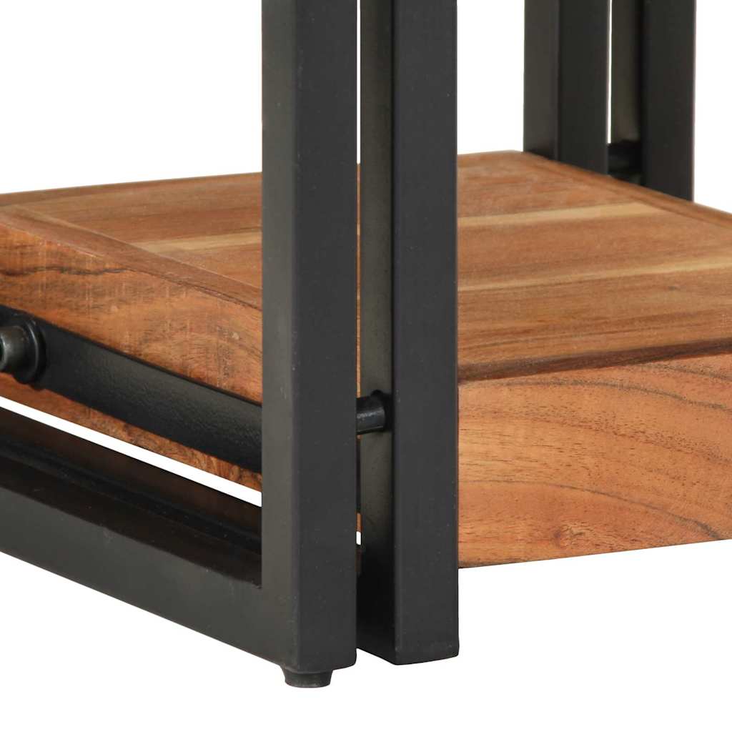 Cabinet de chevet Marron 30 x 30 x 40 cm Bois d'acacia massif - XIOS