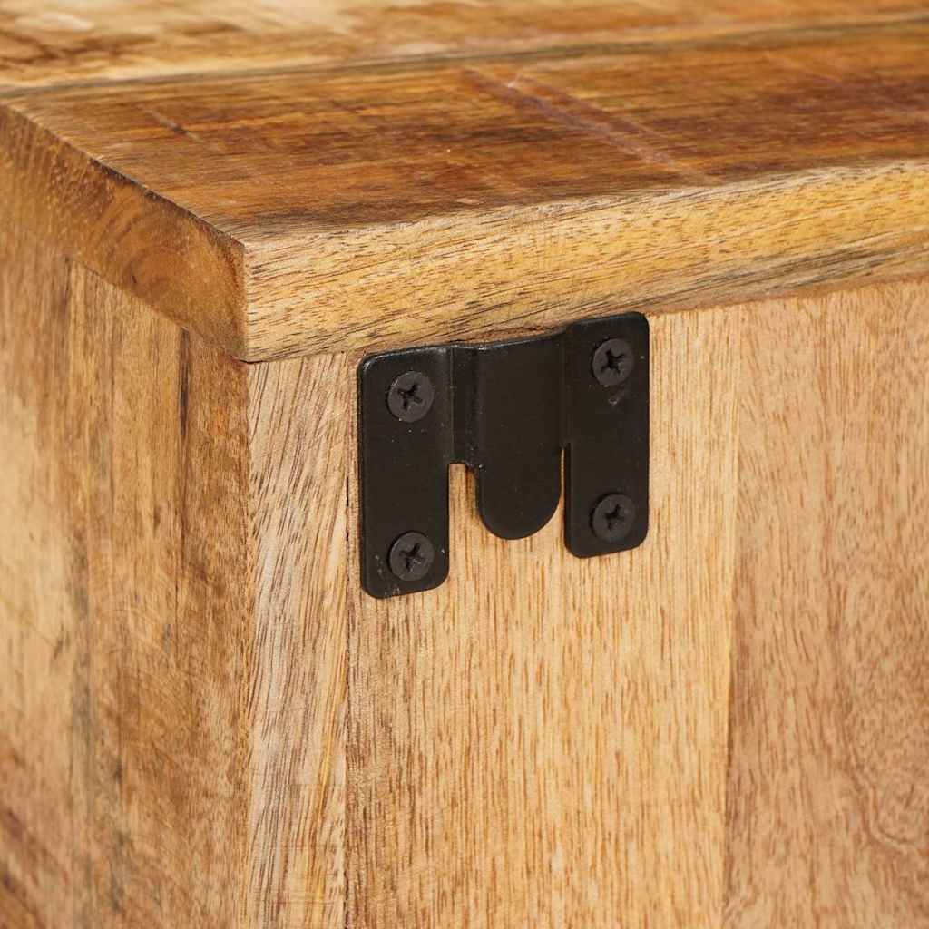 Table de chevet Marron 35 x 33 x 48 cm Bois de mangue massif - XIOS