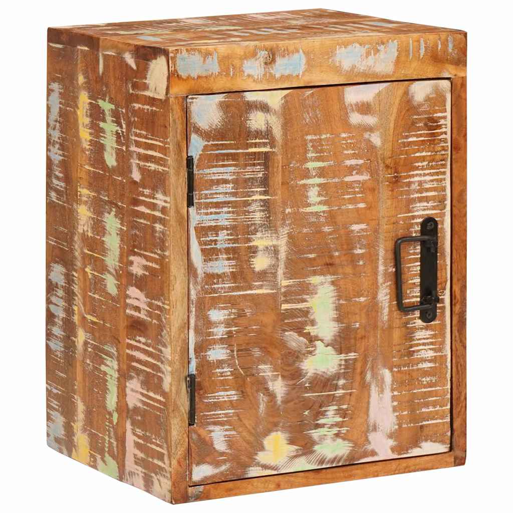 Table de chevet Marron 35 x 33 x 48 cm Bois massif récupéré - XIOS