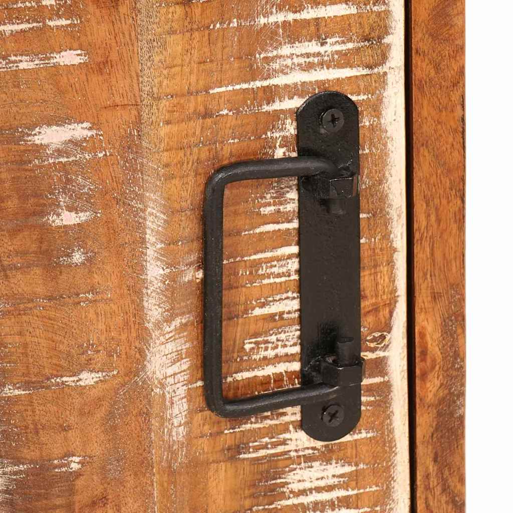 Table de chevet 2 pcs Marron Bois massif récupéré - XIOS