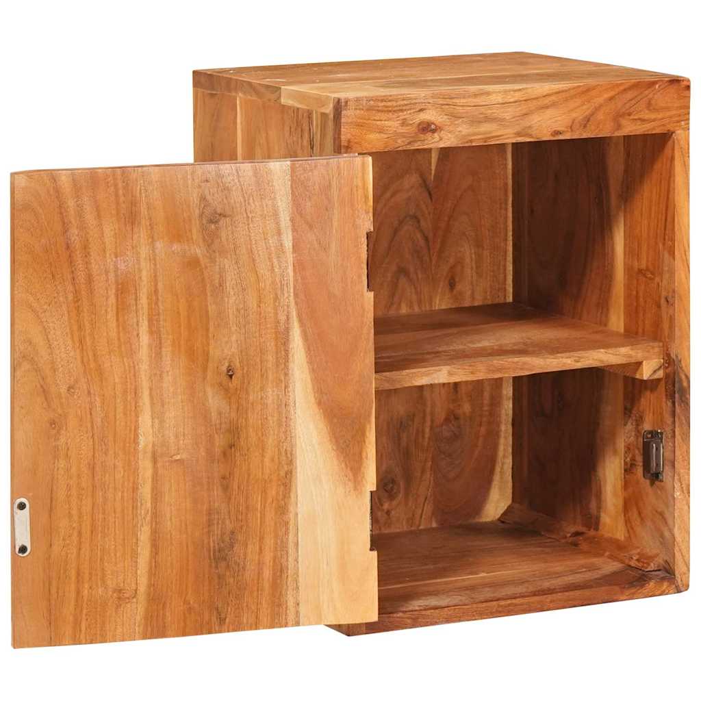 Table de chevet 2 pcs Marron Bois massif d'acacia - XIOS
