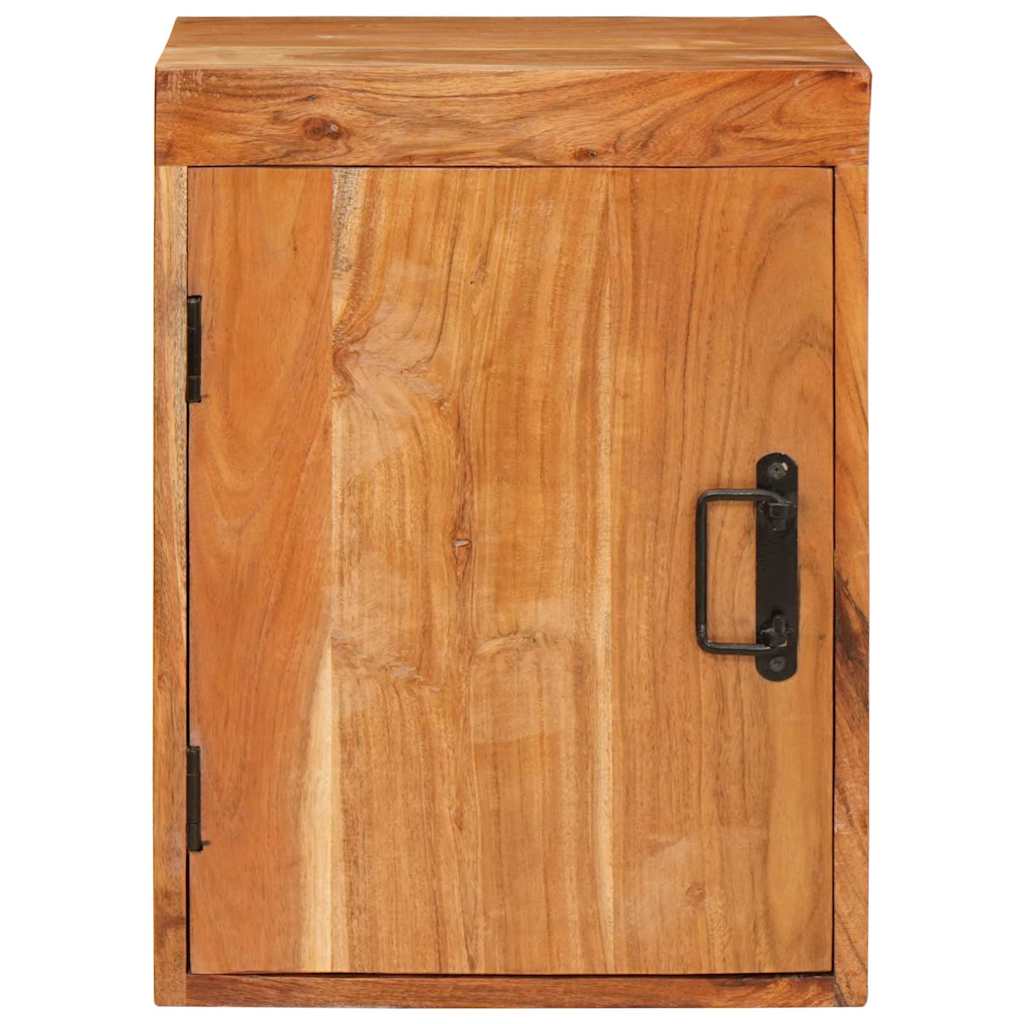 Table de chevet 2 pcs Marron Bois massif d'acacia - XIOS