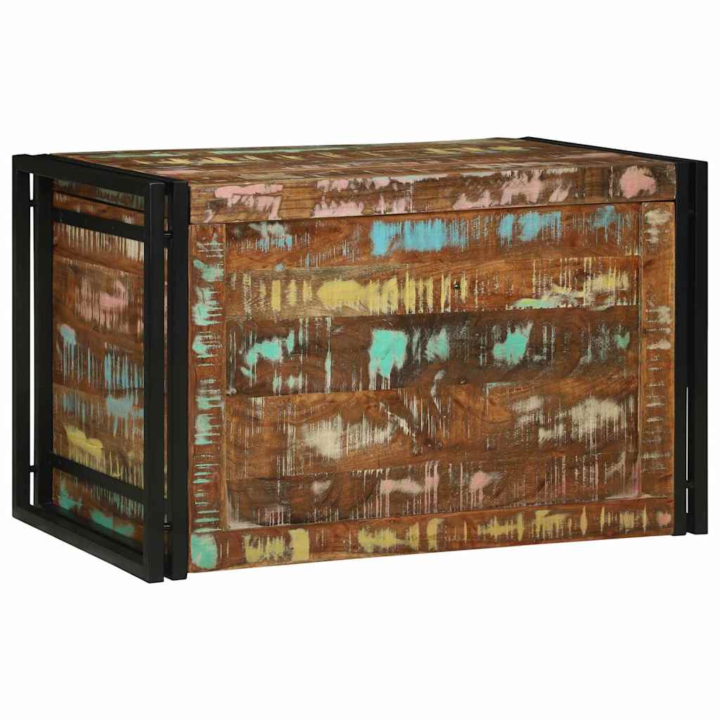 Boîte de Rangement 80 x 50 x 50 cm Bois de récupération - XIOS