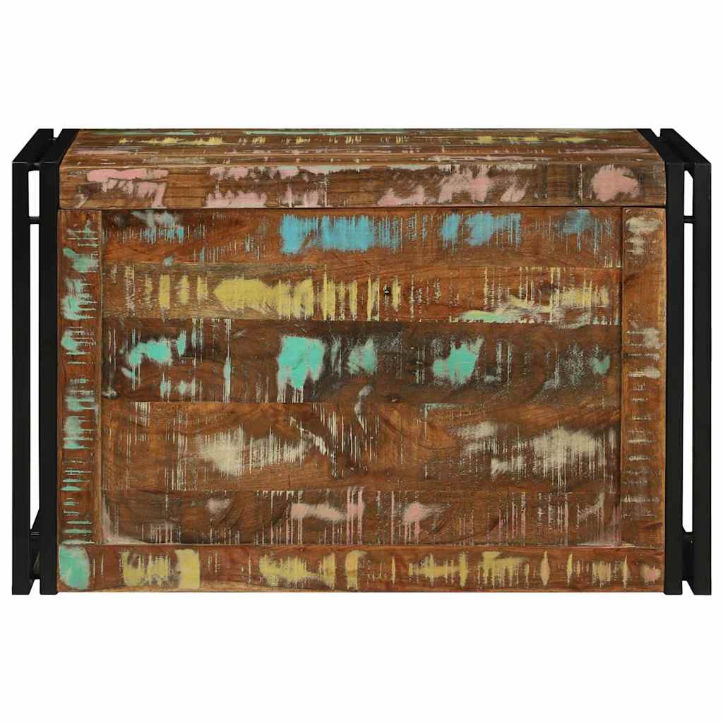 Boîte de Rangement 80 x 50 x 50 cm Bois de récupération - XIOS
