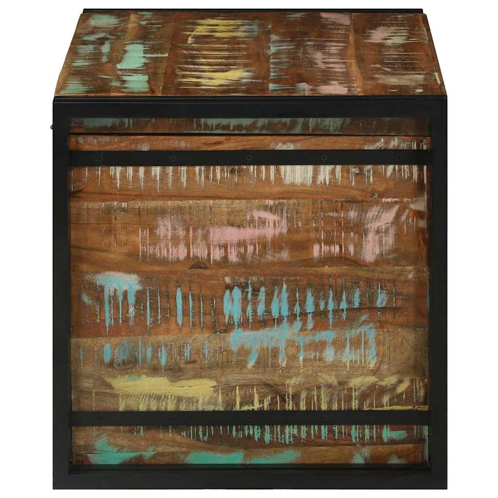 Boîte de Rangement 80 x 50 x 50 cm Bois de récupération - XIOS