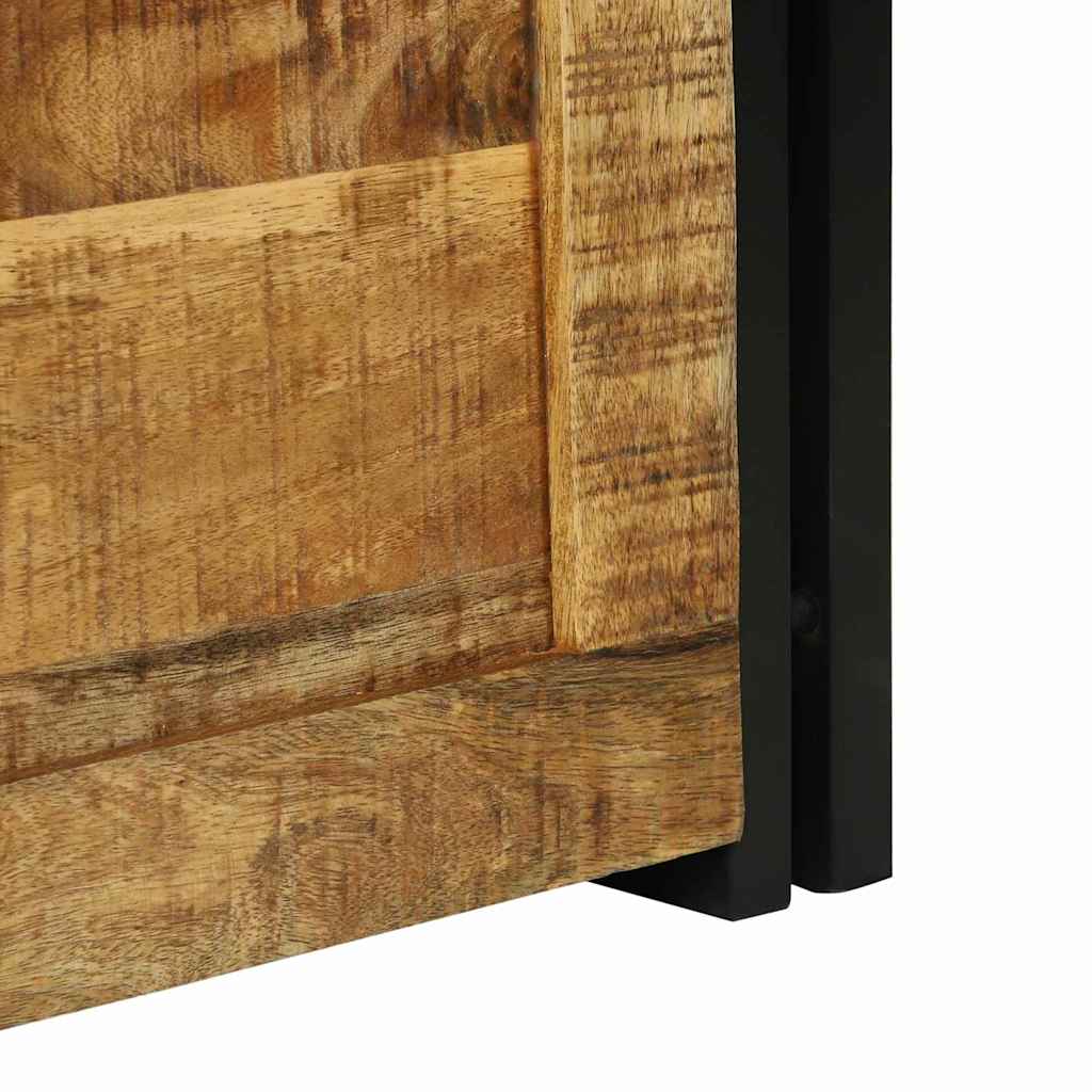 Boîte de Rangement 40 x 40 x 40 cm bois de manguier massif - XIOS