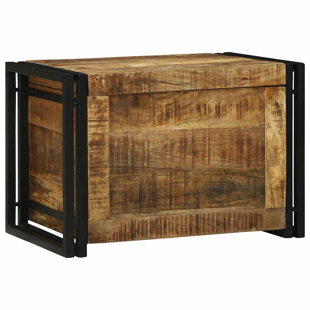 Boîte de Rangement 60 x 40 x 41 cm bois de manguier massif - XIOS